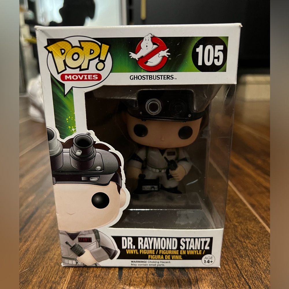 Funko Pop! Movies: Ghostbusters - Dr. Raymond Stantz